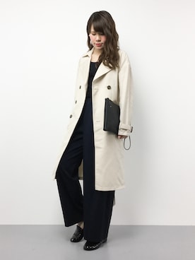 「amelier MAJESTIC LEGON（アメリエルマジェスティックレゴン）のアイテム（ジャケット/アウター）」を使った、natsumiさん（レディース・160cm）の春コーディネート