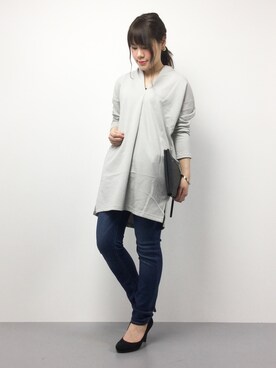 「夢展望（ユメテンボウ）のアイテム（ワンピース/ドレス）」を使った、natsumiさん（レディース・160cm）の春コーディネート