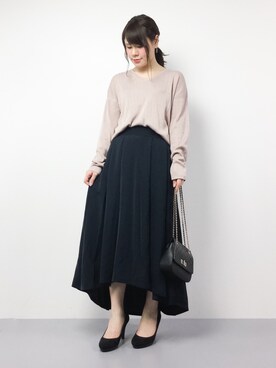 natsumiさん（レディース・160cm）の春コーディネート