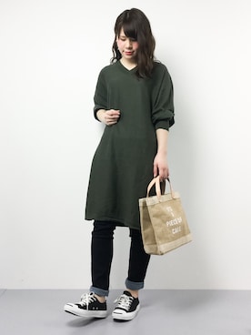 natsumiさん（レディース・160cm）の春コーディネート