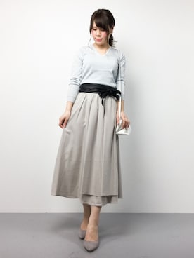 natsumiさん（レディース・160cm）の春コーディネート