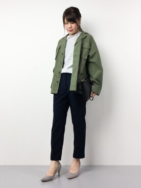 natsumiさん（レディース・160cm）の春コーディネート