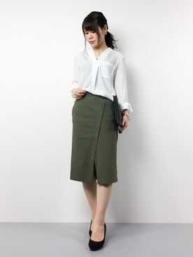 natsumiさん（レディース・160cm）の春コーディネート