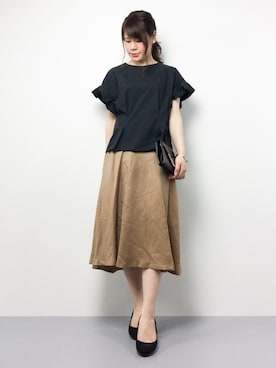 natsumiさん（レディース・160cm）の春コーディネート