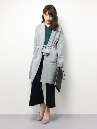 ブルーレーベル ロングカーデ BLUE LABEL CRESTBRIDGE（ブルーレーベルクレストブリッジ）の「ロング
