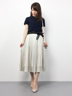 natsumiさん（レディース・160cm）の春コーディネート