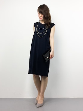 「Luxe brille（リュクスブリエ）のアイテム」を使った、natsumiさん（レディース・160cm）の春コーディネート