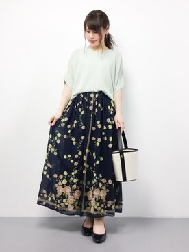 natsumiさん（レディース・160cm）の春コーディネート