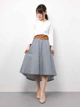 natsumiさん（レディース・160cm）の春コーディネート