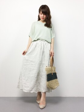 natsumiさん（レディース・160cm）の春コーディネート