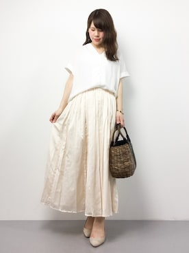 natsumiさん（レディース・160cm）の春コーディネート