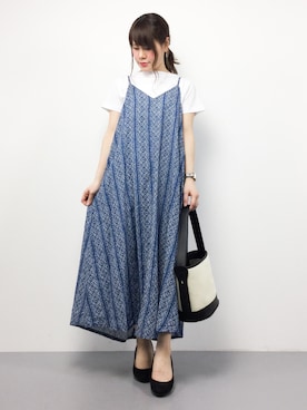 natsumiさん（レディース・160cm）の春コーディネート