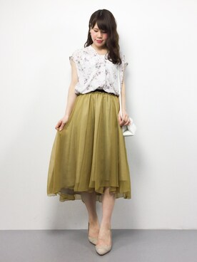 natsumiさん（レディース・160cm）の春コーディネート