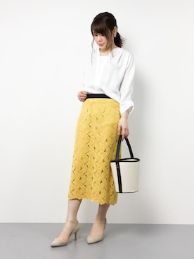 natsumiさん（レディース・160cm）の春コーディネート