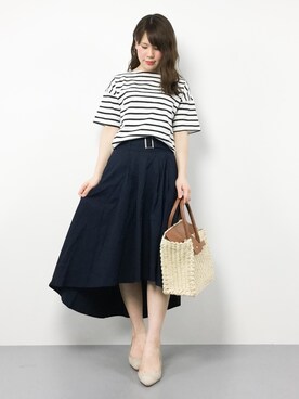 natsumiさん（レディース・160cm）の春コーディネート