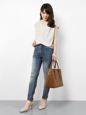 natsumiさん（レディース・160cm）の春コーディネート