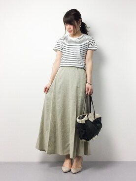 natsumiさん（レディース・160cm）の春コーディネート