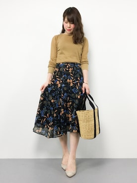natsumiさん（レディース・160cm）の春コーディネート