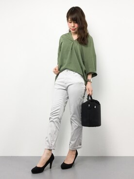 natsumiさん（レディース・160cm）の春コーディネート