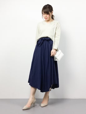 natsumiさん（レディース・160cm）の春コーディネート