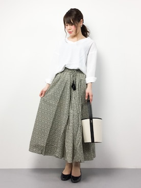 natsumiさん（レディース・160cm）の春コーディネート