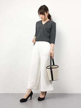 natsumiさん（レディース・160cm）の春コーディネート