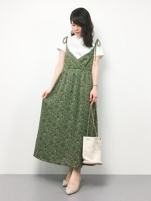 Natsumi Zozotown Ray Cassinのワンピースを使ったコーディネート Wear