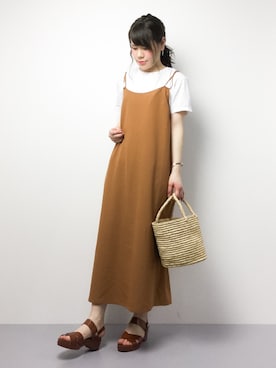 natsumiさん（レディース・160cm）の春コーディネート