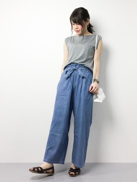 natsumiさん（レディース・160cm）の春コーディネート