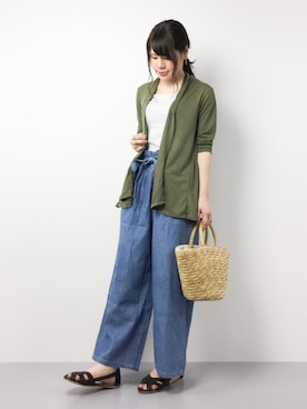 natsumiさん（レディース・160cm）の春コーディネート