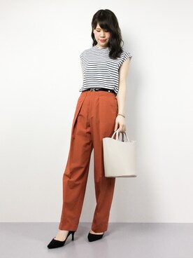 natsumiさん（レディース・160cm）の春コーディネート