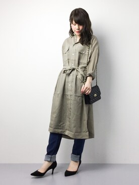 natsumiさん（レディース・160cm）の春コーディネート