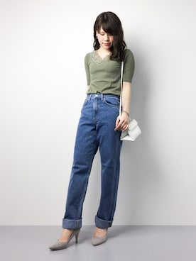 natsumiさん（レディース・160cm）の春コーディネート