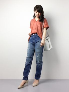 natsumiさん（レディース・160cm）の春コーディネート