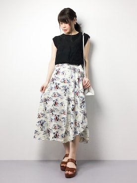 natsumiさん（レディース・160cm）の春コーディネート