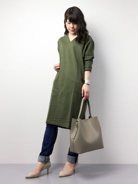 natsumiさん（レディース・160cm）の春コーディネート