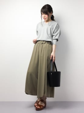 natsumiさん（レディース・160cm）の春コーディネート