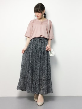 natsumiさん（レディース・160cm）の春コーディネート