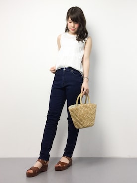 natsumiさん（レディース・160cm）の春コーディネート