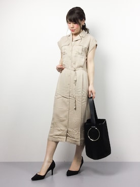 natsumiさん（レディース・160cm）の春コーディネート