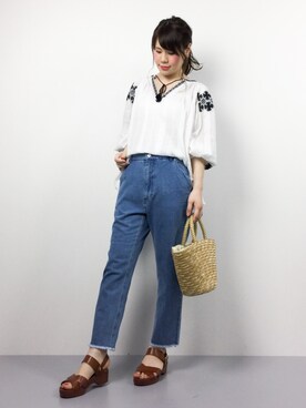 natsumiさん（レディース・160cm）の春コーディネート
