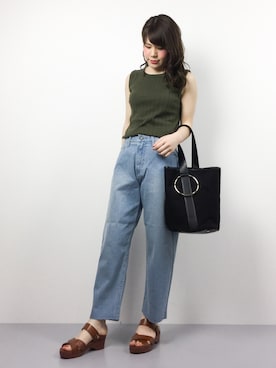 natsumiさん（レディース・160cm）の春コーディネート