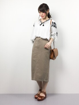 natsumiさん（レディース・160cm）の春コーディネート