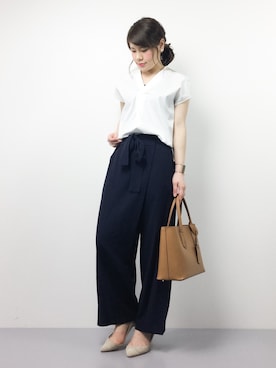 natsumiさん（レディース・160cm）の夏コーディネート