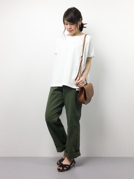 natsumiさん（レディース・160cm）の夏コーディネート