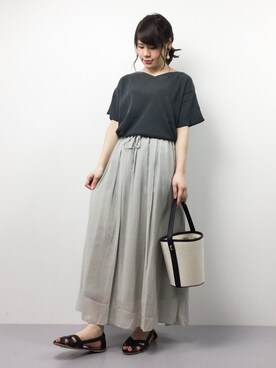 natsumiさん（レディース・160cm）の夏コーディネート