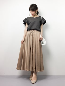 natsumiさん（レディース・160cm）の夏コーディネート