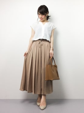 natsumiさん（レディース・160cm）の夏コーディネート