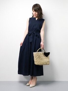 natsumiさん（レディース・160cm）の夏コーディネート