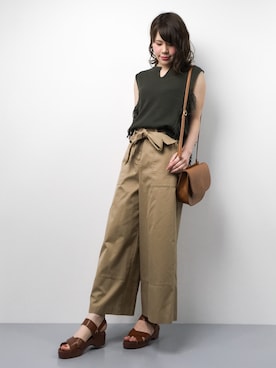 natsumiさん（レディース・160cm）の夏コーディネート